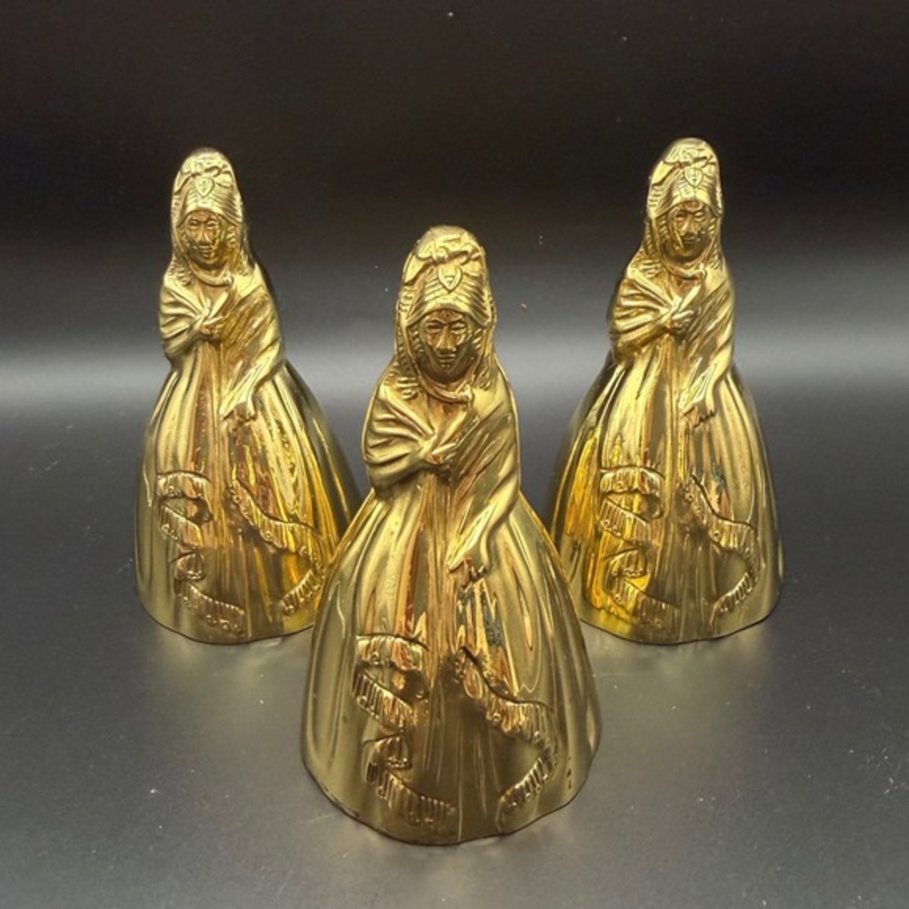 Baldwin Brass Lady Figural‎ Bells 3 Available 4.25"